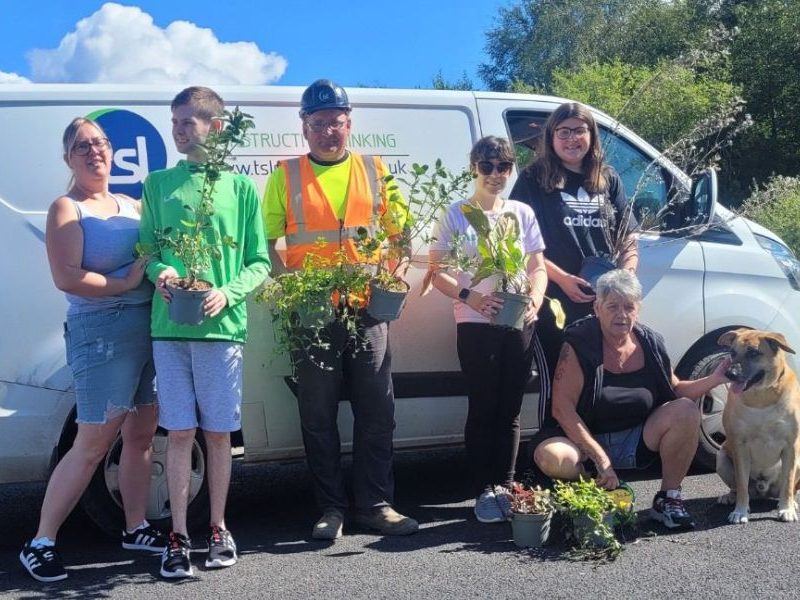 Donation to Green Fingers