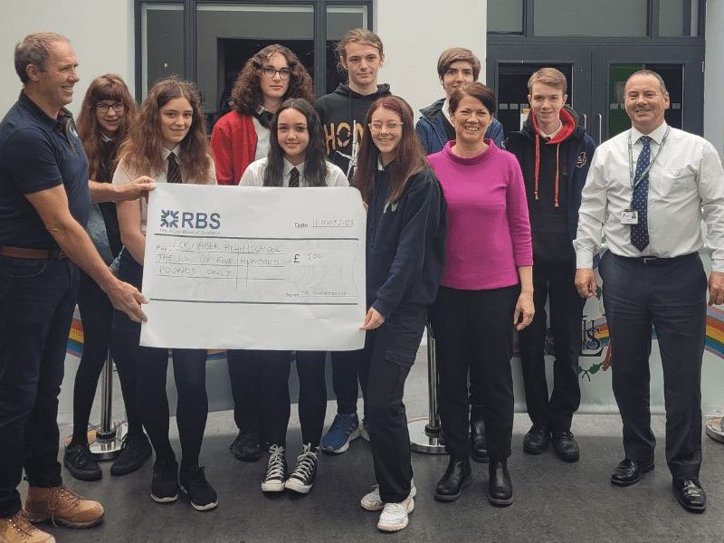 Supporting Lochaber High School for their Duke of Edinburgh Award