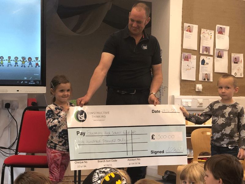 Supporting Tobermory Pre-School