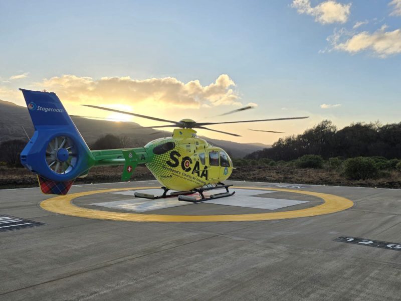 The Wilson-Thomson Community Helipad for Mull